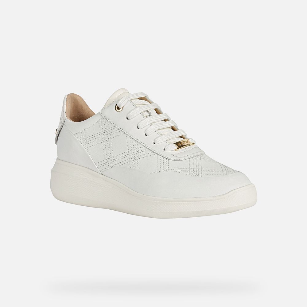 Tenis Geox Senhora Branco - Rubidia - HLBZU3756